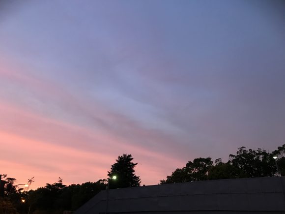 夕方の空